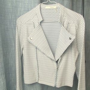 Sky blue and white Jacket